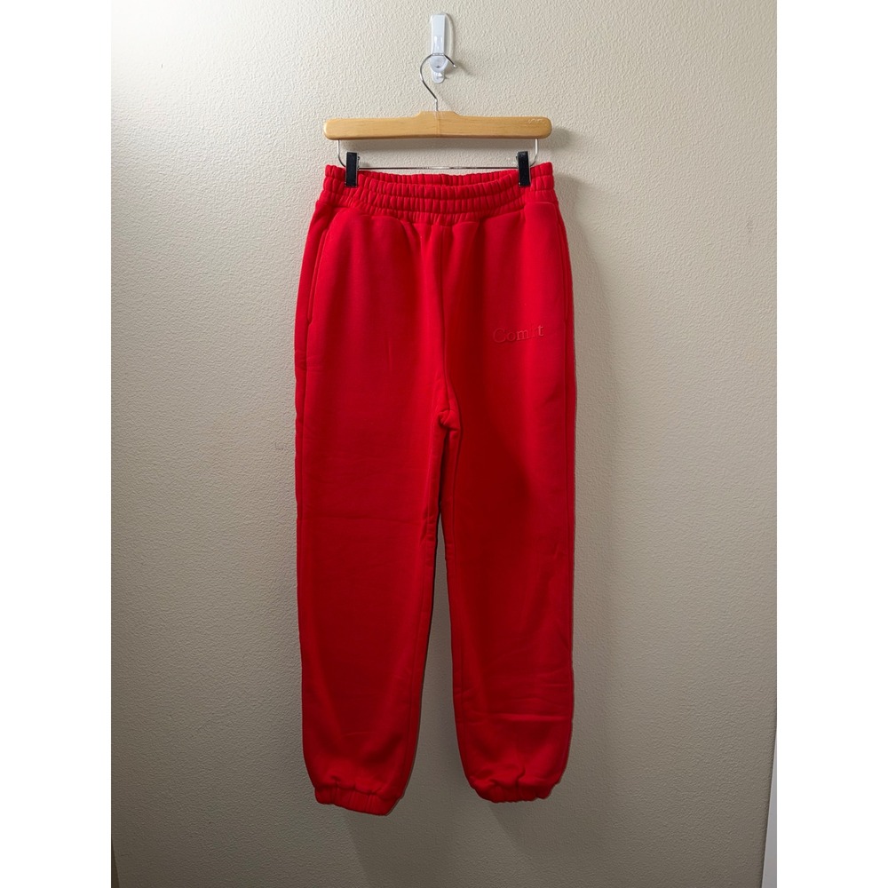 Women's COMFRT Red Joggers Size Small
